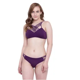 La Intimo SeaOath Bikini and Panty Resort/Beach Wear - Purple-picture-27