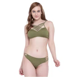 La Intimo SeaOath Bikini and Panty Resort/Beach Wear - Olive-picture-13