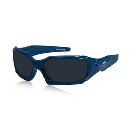 Dervin Unisex Black Lens & Blue Sports Sunglasses with-picture-30