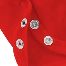 Baby Buzz 100% Cotton Half Sleeves Nana & Nani Ke Aankhon Ka Tara Text Printed Onesie - Red image 5