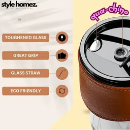 Style Homez Black Double Wall Jar with Lid - 400 ml-picture-38