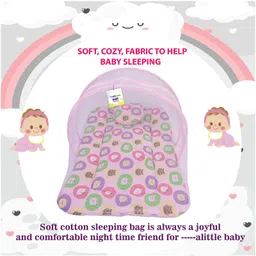 Babytoons Baby Bedding for New Born Sleeping Essential Combo (0-6 Months) Pink image 5