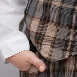 hopscotch 2-Pc Checkered Shirt & Pants image 4