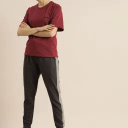 Dillinger Maroon Cotton T-Shirt image 4