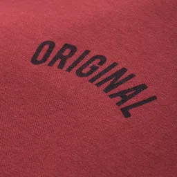 Dillinger Maroon Cotton T-Shirt image 5