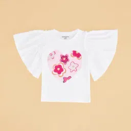 Pantaloons Junior White T-Shirt-image-64