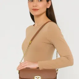 Esbeda Tan Small Shoulder Bag-picture-19