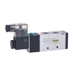 Panacea Technology 3/8 inch 5/2 Way 220 VDC Double Solenoid Valve 4V320-10-picture-29