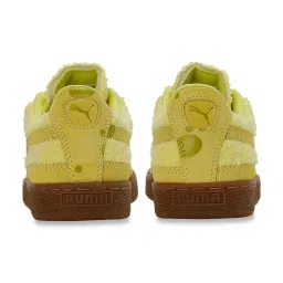Puma Men's x SPONGEBOB Suede Lucent Yellow Casual Sneakers image 5