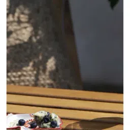 Chumbak India Paisley Multicolor Ceramic Serving Platter - Set of 1-image-19