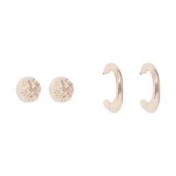 Forever New Saffron Stud & Hoop Multi Pack Earring for Women-image-85