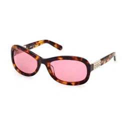 GCDS Pink UV Protection Oval Unisex Sunglasses-picture-28