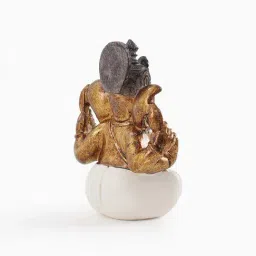 Pure Home and Living Gold, White Polyester Showpieces & Figurines image 5