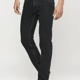 Pepe Jeans Black Cotton Regular Fit Jeans-picture-35