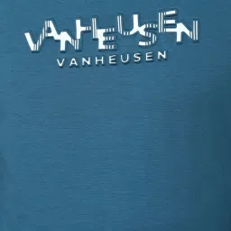 Van Heusen Blue Regular Fit Printed Sweatshirt image 4