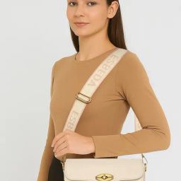 Esbeda Cream Small Shoulder Bag-picture-0