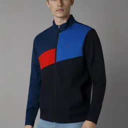 Louis Philippe Multicolored Regular Fit Printed Sweatshirt image 3