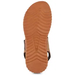 MediFeet Men's Beige Floater Sandals image 4