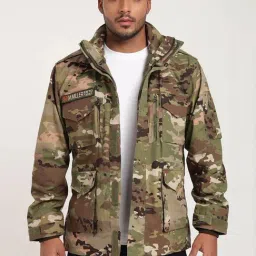 MOUNTMILLER Men's Multicam 3 Layer Brigadier Windproof, Water Resistant Jacket-picture-22