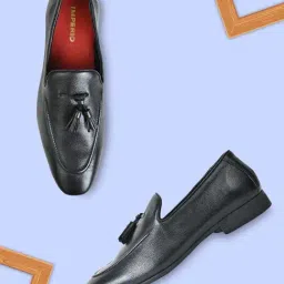 Imperio by Regal Men's Black Formal Moccasins-picture-21