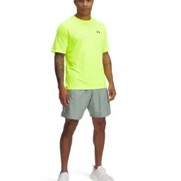 Under Armour Green Relaxed Fit Sports Shorts image 3
