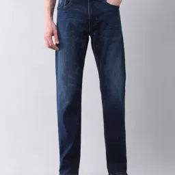 U.S. Polo Assn. Denim Co. Blue Cotton Slim Fit Jeans-picture-17
