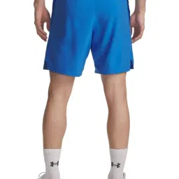 Under Armour Blue Relaxed Fit Sports Shorts image 2