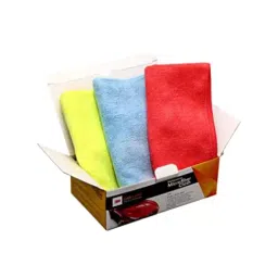 3M Multicolor Microfiber Cloth 3 Piece Pack image 2