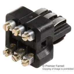Harting Heavy Duty Connector Inserts / Modules RECTANGULAR HAN INSERT, PLUG, 6WAY SCREW, 09700062813-picture-35