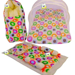 Babytoons Baby Bedding for New Born Sleeping Essential Combo (0-6 Months) Yellow-picture-13