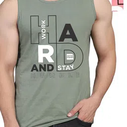 WOOSTRO Men Pack Of 2 Typography Printed Round Neck Cotton Slim Fit T-shirts-image-96