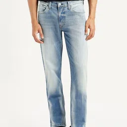 Levis Men Classic Slim Fit Mid-Rise Heavy Fade Stretchable Jeans-image-46