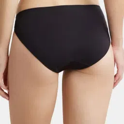 Jockey 1803 Women's Medium Coverage Micro Modal Mid Waist Bikini With Concealed Waistband image 3