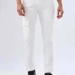 Spykar White Cotton Regular Fit Jeans-image-35