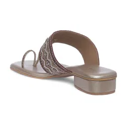 Biba Women's Brown Toe Ring Sandals image 5