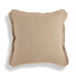 Home4U 'Dorian' Light Brown Cotton Cushion Cover - Set of 1-picture-33