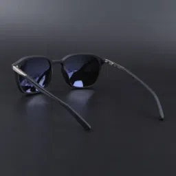 Voyage Blue Polarised and UV Protected Lens Square Unisex Sunglasses image 5