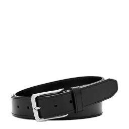 Fossil Griffin Black Leather Solid Waist Belt-picture-21