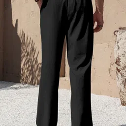 RAJOVATI Men Slim Fit Trousers image 2