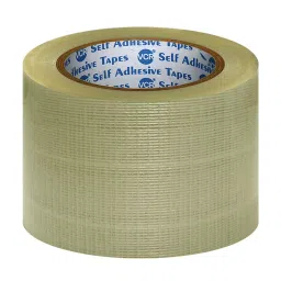 VCR 45 m x 96 mm Polyester & Fibreglass Heavy Duty Cross Filament Tape, 6 Rolls Per Pack-picture-20