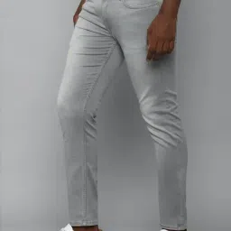 Allen Solly Jeans Grey Slim Fit Jeans image 3