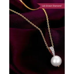 GIVA 14k Yellow Gold Moments To Cherish Lab Grown Diamond Pendant without Chain-picture-39