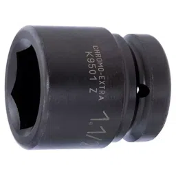 Bahco Standard Impact Socket Alloy Steel Blackened Finish 1 inch Square Drive, K9501Z-1.3/4-image-56