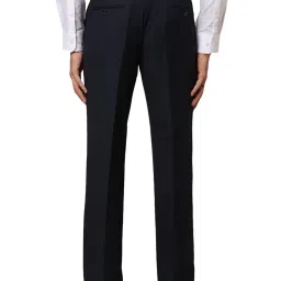 Park Avenue Blue Regular Fit Trousers image 2