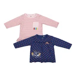 Allen Solly Junior Blue & Pink Printed Full Sleeves T-Shirt (Pack Of 2)-picture-32