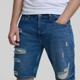 Snitch Men Denim Shorts-picture-46