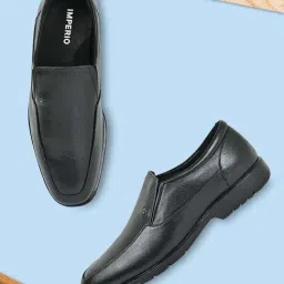Imperio by Regal Men's Black Formal Loafers-picture-38