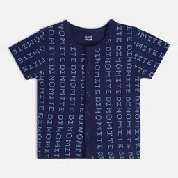 MINI KLUB Infant Boys Pack Of 3 Printed Pure Cotton Jhabla Vest 26BBFV646 image 5