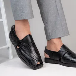 House of Pataudi Men Comfortable Sandals-picture-22