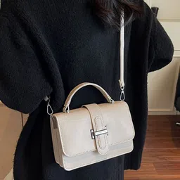 StyleCast PU Structured Sling Bag image 5